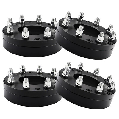 #ad 4 6x5.5 to 8x6.5 Wheel Adapters 2quot; 6x139.7 Hub to 8x165.1 Wheel Fits Chevy GMC $149.99
