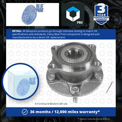 #ad Wheel Bearing Kit fits MITSUBISHI LANCER Mk8 2.0 Rear 2007 on Blue Print Quality GBP 147.66