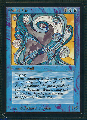 #ad Wall of Air Limited Edition Alpha # 89 1 Magic the Gathering NM $369.99