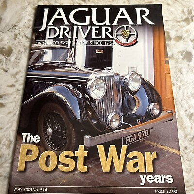 #ad Jaguar Driver Magazine May 2003 $9.95