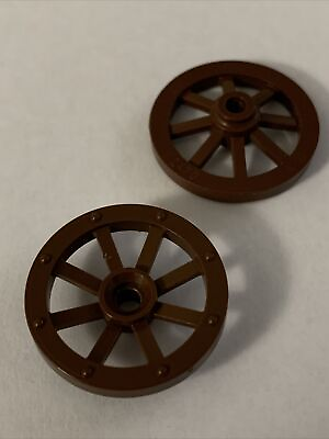 #ad Lego Parts 2470 2pcs Wheel Wagon Small 27mm D. $1.49