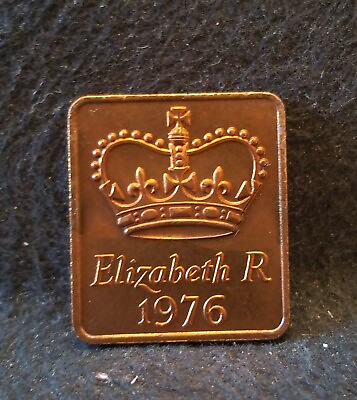 #ad 1976 Great Britain Royal Mint proof set mint token UNC Elizabeth II $1.35