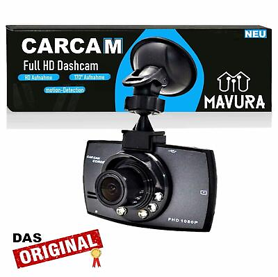 #ad CARCAM DASHCAM FULL HD AUTO LKW TAXI 1080P RECORDER KFZ KAMERA NACHTSICHT KFZ EUR 24.89