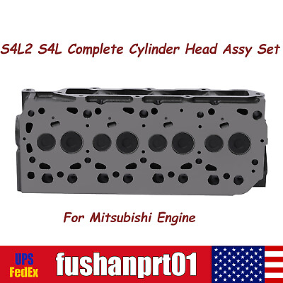 #ad S4L2 S4L Complete Cylinder Head Assy Set For Mitsubishi Engine NEW $422.10