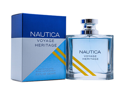 #ad Nautica Voyage Heritage by Nautica 3.4 oz EDT Cologne for Men New In Box $18.88