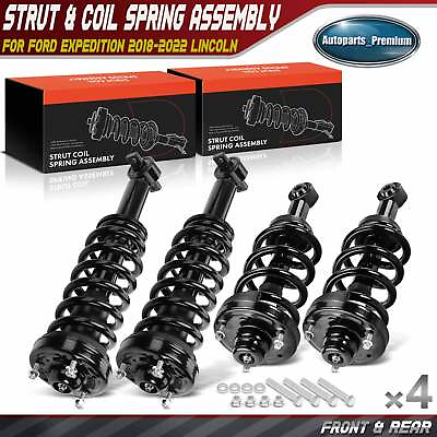 #ad 4x F amp; R Complete Strut amp; Coil Spring Assembly for Ford Expedition 18 22 Lincoln $415.99