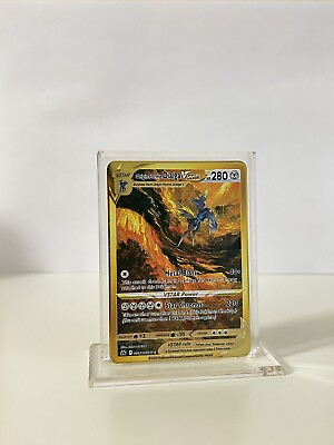 #ad Pokémon Dialga VSTAR GG68 GG70 METAL GOLD CARD Gift Fan Art $13.99