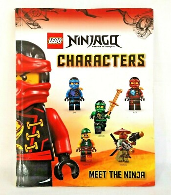 #ad Lego 2016 Ninjago Characters Meet The Ninja Guide Book English By Claire Sipi $18.50