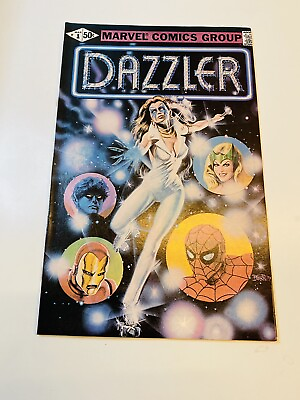 #ad Dazzler #1 1981 Marvel Comics 1st Print NM *RARE Error variant* 9.6 $35.00