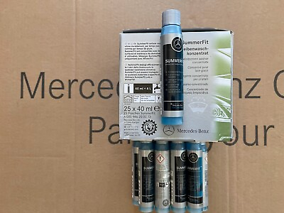 #ad 2x40 ml Genuine Mercedes SummerFit Windshield Washer Concentrate Set of 2  $15.75