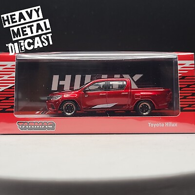 #ad Tarmac Works Toyota Hilux Pick up Truck 2024 Road 64 Limited Edition $26.99
