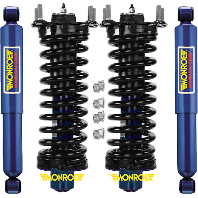 #ad Monroe Front Complete Strut amp; Rear Shock Absorbers Kit 4PCS Set For Jeep Liberty $279.95