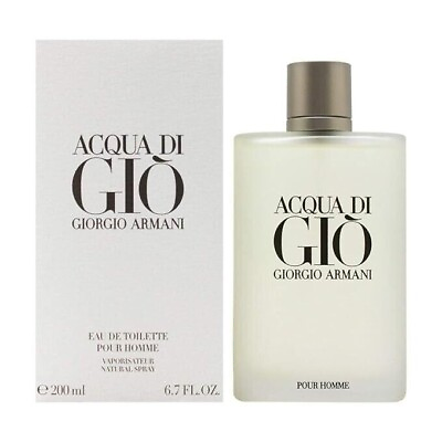 #ad Giorgio Armani Acqua Di Gio 6.7oz 200ml Men#x27;s Eau de Toilette Spray Brand New $47.95