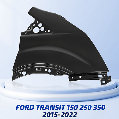 #ad Black Front Right Fender Panel Steel For Ford Transit 150 250 350 2015 2023 $89.99