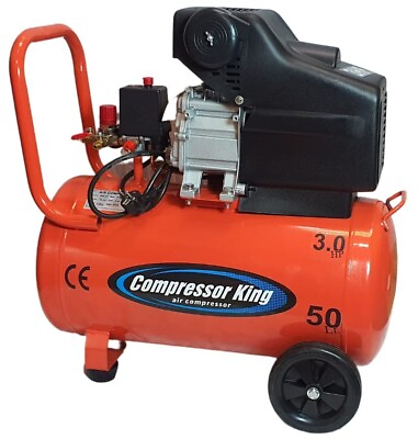 #ad Compressor King Corded Electric 3Hp 50L Lubricated Air Compressor with Copper W $700.00