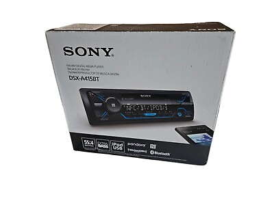 #ad Sony DSX A415BT 1 DIN Bluetooth Digital Media Receiver w Android iPhone Control $59.99