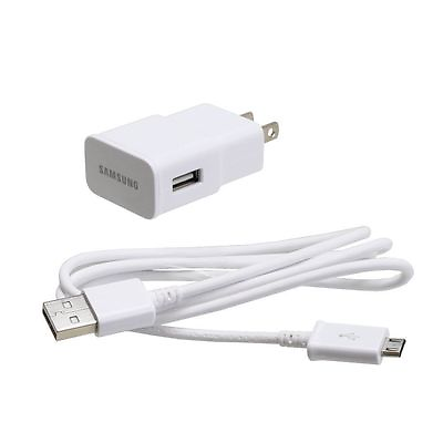 #ad Samsung OEM 2 Amp Adapter with 3.3 FT Micro USB Data Sync Charging Cables $6.99