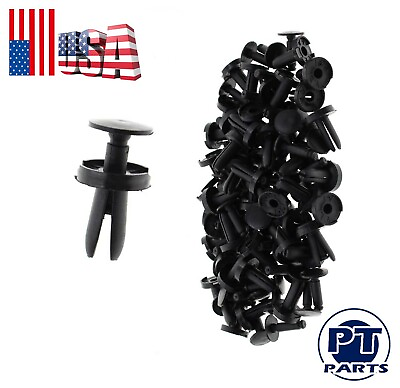 #ad 50Pcs Push Type Retainer Clips For Toyota Camry 2002 90467 07188 $8.49