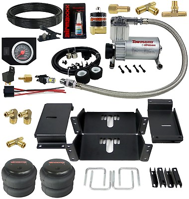 #ad Air Over Load Level Tow Bag Kit With In Cab Control For 1994 02 Dodge Ram 2500 $426.55