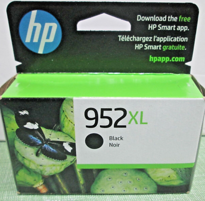 #ad HP 952XL F6U19AN Genuine High Yield Black Ink Cartridge EXP 05 2025 $59.99 $42.98