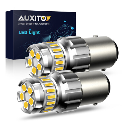 #ad AUXITO 1156 BA15S 1141 LED Exterior Bulb Turn Signal Backup Brake Light 23SMD $7.99