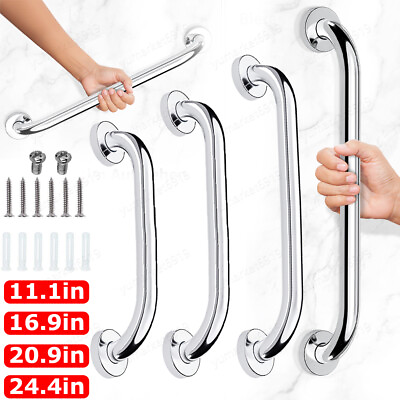 #ad Stainless Steel Bathroom Grab Bar Handle Safety Hand Rail Support for Elderly US $6.00