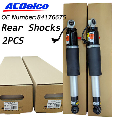 #ad Genuine 2x Rear Air Shock Absorbers for 15 20 Escalade Suburban Tahoe 84176675 $439.99