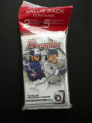 #ad 2020 Bowman Cello Value Fat Pack Year Of Anthony Volpe? Bobby Witt Jr? Jasson? $29.97