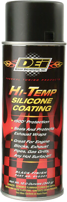 #ad DEI Exhaust Wrap Header Downpipe Silicone Coating Black High Temp Spray 010301 $21.45