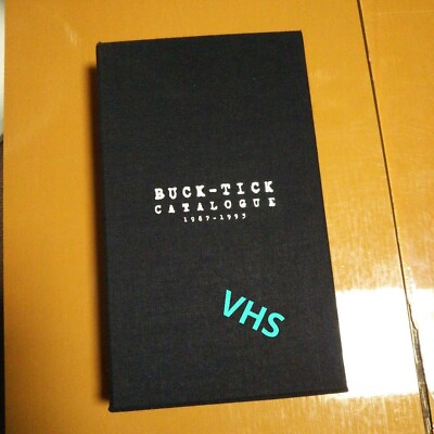 #ad VHS BUCK TICK Best Album CATALOGUE Catalog 10th anniversary single collection $50.00