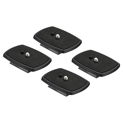 #ad Tripod Quick Release Plate Camera Tripod Adapter Mount Replacement 35mm 4pcs $13.92
