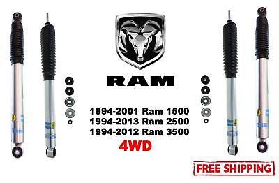 #ad Bilstein B8 5100 4 Front amp; Rear Shocks for 94 13 Ram 2500 3500 0 2.5quot; Lift $351.72