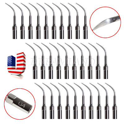 #ad #ad 30 G4 Dental Ultrasonic Piezo Scaler Scaling Tips for EMS Woodpecker Teeth Clean $29.99