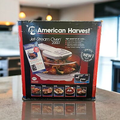 #ad Jet Stream Oven American Harvest JS 2000T High Speed Hot Air Food Cooking $144.47