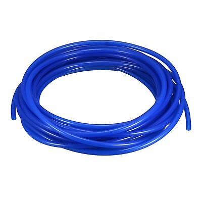 #ad 29.5ft Pneumatic Air Tubing PU Polyurethane Air Compressor Tubing Hose Pipe Blue $12.80