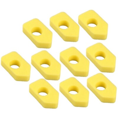 #ad 10Pcs Yellow Air Filters for Stratton 698369 Equipment Air Filters1801 $9.49