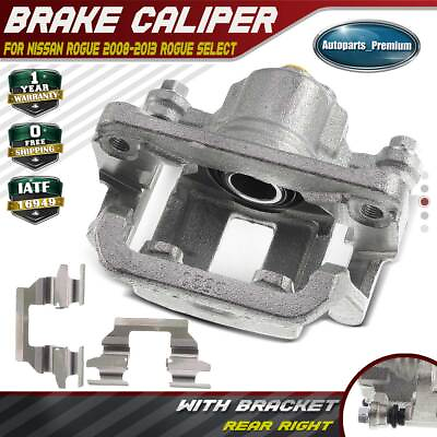 #ad Rear Passenger Brake Caliper with Bracket for Nissan Rogue Rogue Select 19 B3436 $48.19