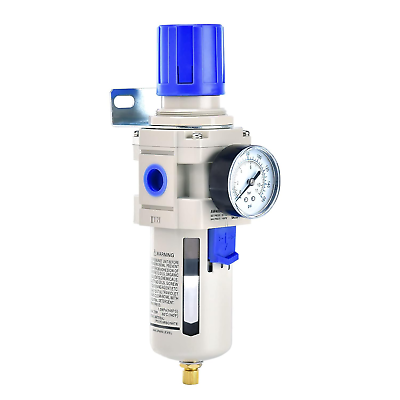 #ad #ad 1 2quot; NPT Air Compressor Filter Air Pressure Regulator Filter Combo $45.25