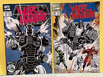 #ad 2 Iron Man # 282 1st full War Machine NM Condition amp; # 283 Comic Book Lot Set $79.95