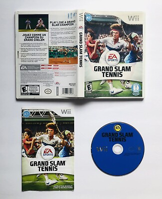 #ad Grand Slam Tennis Nintendo Wii CIB C $19.54