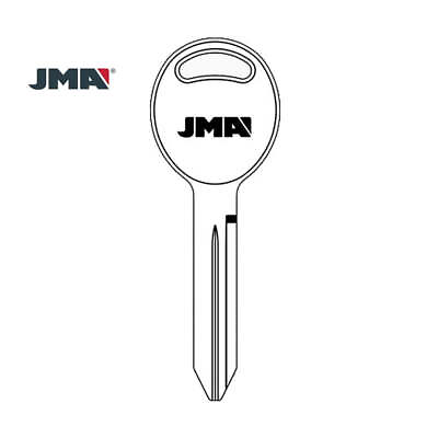 #ad JMA Replacement Uncut Key Blank for Chrysler Jeep Dodge Y159 CHR 15E 10 Pack $12.23