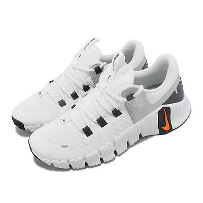 #ad Nike Free Metcon 5 White Bright Mandarin Men Cross Training Shoes DV3949 101 $129.99