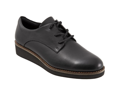 #ad Women#x27;s Supple Leather Microfiber Lightweight Platform Oxford Shoes $49.99