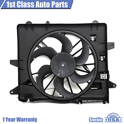 #ad Engine Radiator Cooling Fan Assembly Fit Ford Mustang 2005 2014 4R3Z8C607AA $68.02