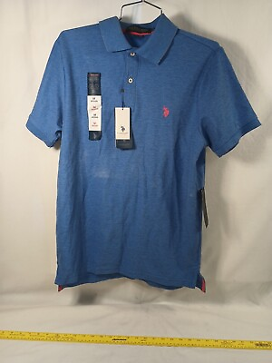 #ad US Polo Assn Shirt Mens Medium Ultimate Pique New With Tags Collard Polo $20.00