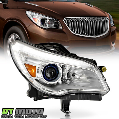#ad For 2013 2017 Buick Enclave HID w AFS LED DRL Projector Headlight Passenger Side $469.99