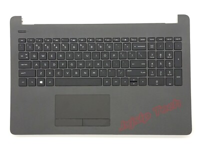 #ad For HP 250 255 256 G6 15BS Palmrest Upper Case Touchpad Keyboard 929906 001 Gray $37.30