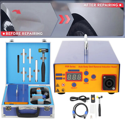 #ad 1380W Pro PDR Induction Heater Machine Hot Box Car Paintless Dent Repair Tools $246.11