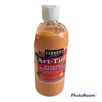 #ad Sargent Art Art Time Washable Tempera Paint Peach 16 oz. $6.44
