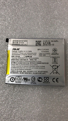 #ad Genuine Battery For ASUS C11P1603 3.85V 1ICP6 58 69 2870mAh $22.40